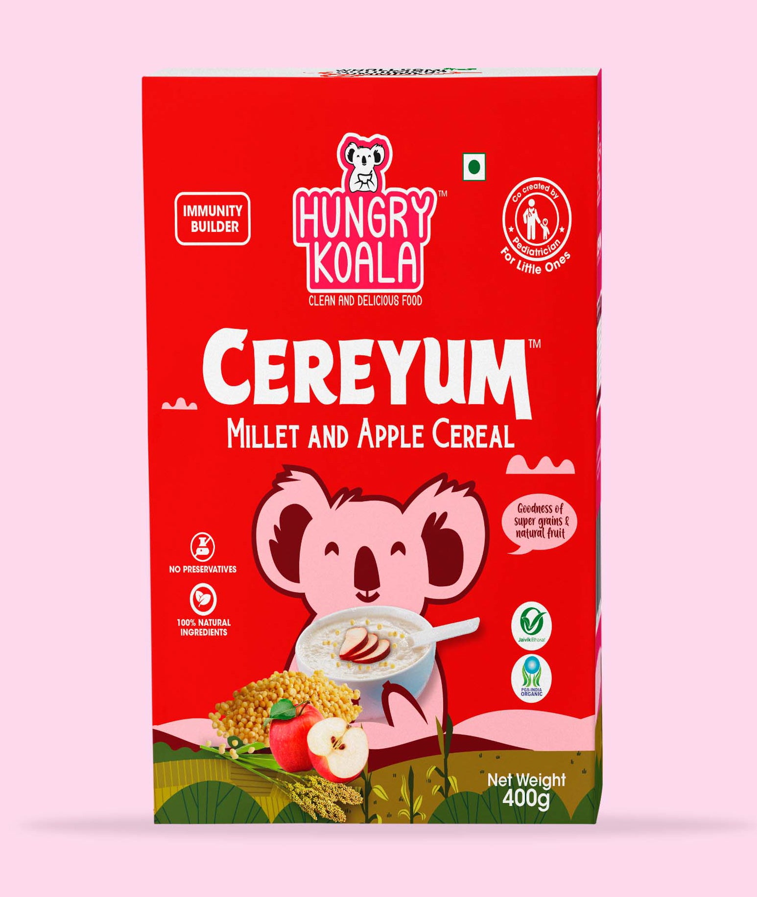 MILLET AND APPLE CEREAL