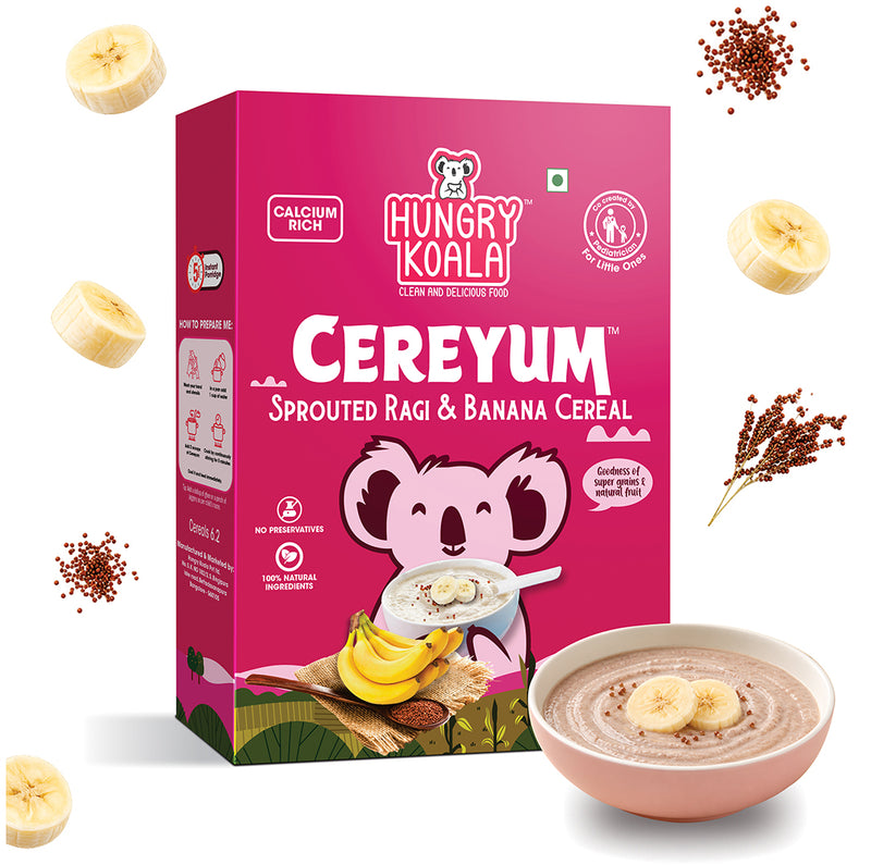 RAGI & BANANA CEREAL