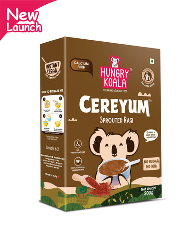 CEREYUM – SPROUTED RAGI CEREAL-200g