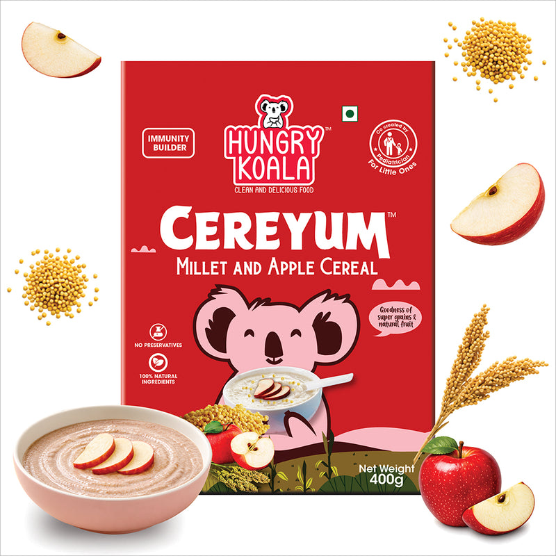 MILLET AND APPLE CEREAL