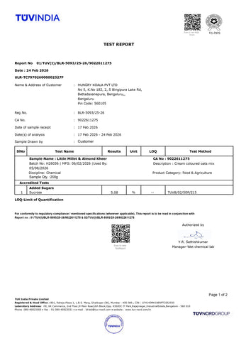 Little Millet & Almond Kheer (Instant Cereal/ Travel Friendly) 200g