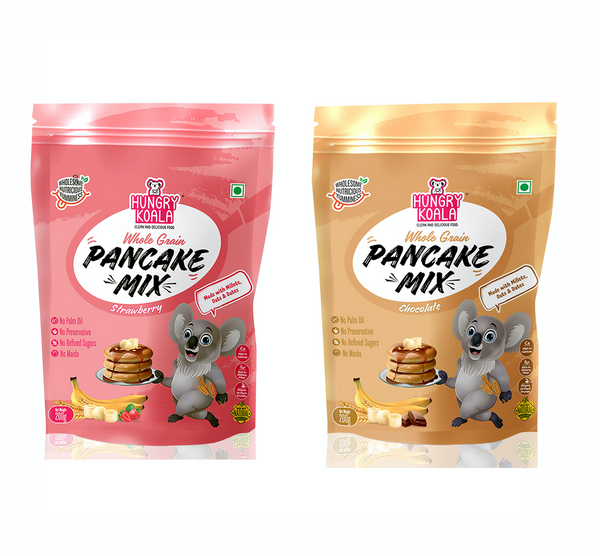 Chocolate & Strawberry Pancake Mix combo 200g each