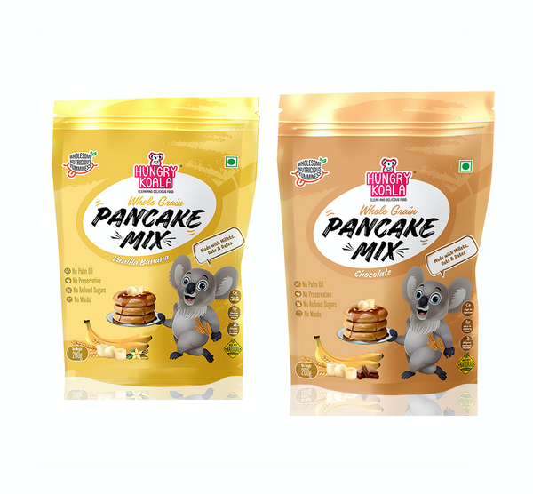 Chocolate  & Vanilla pancake Mix combo 200g each