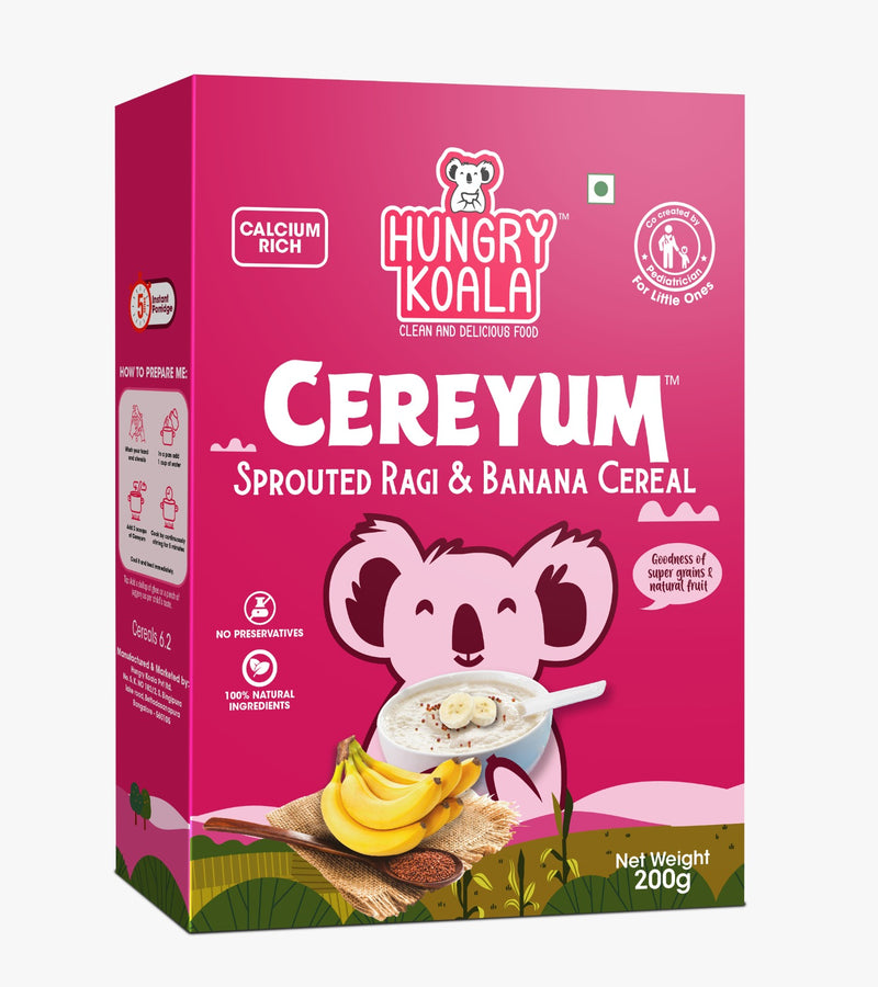 RAGI & BANANA CEREAL