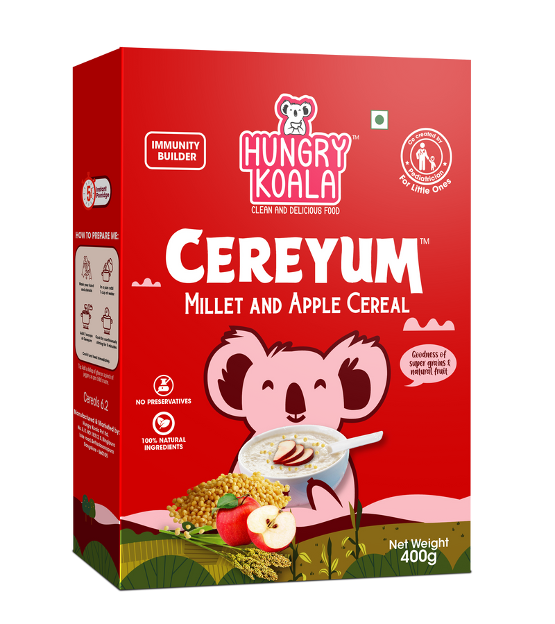 MILLET AND APPLE CEREAL